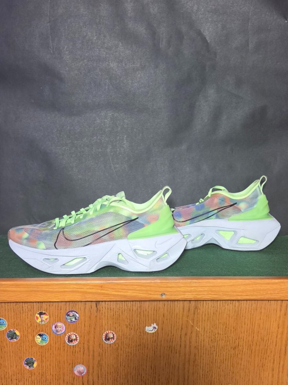 Nike ZoomX Vista Grind Neon Green Confetti Sneakers